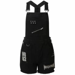 Salopette Killstar Denim - Samona -T-Shirts soldes salopette killstar denim samona 13