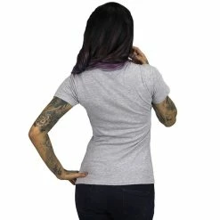 Sullen Clothing T-shirt Col V Femme - Voyage -T-Shirts soldes sullen clothing t shirt col v femme voyage2