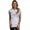 Sullen Clothing T-shirt Pour Femmes - Angel Ink -T-Shirts soldes sullen clothing t shirt pour femmes angel ink