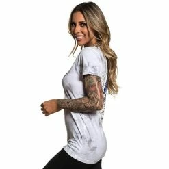 Sullen Clothing T-shirt Pour Femmes - Angel Ink -T-Shirts soldes sullen clothing t shirt pour femmes angel ink3
