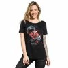 Sullen Clothing T-shirt Pour Femmes - Burning Love -T-Shirts soldes sullen clothing t shirt pour femmes burning love