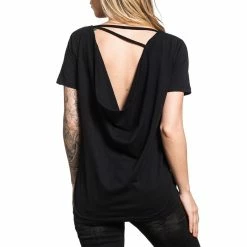 Sullen Clothing T-shirt Pour Femmes - Burning Love -T-Shirts soldes sullen clothing t shirt pour femmes burning love2