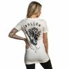Sullen Clothing T-shirt Pour Femmes - Cat Reaper -T-Shirts soldes sullen clothing t shirt pour femmes cat reaper