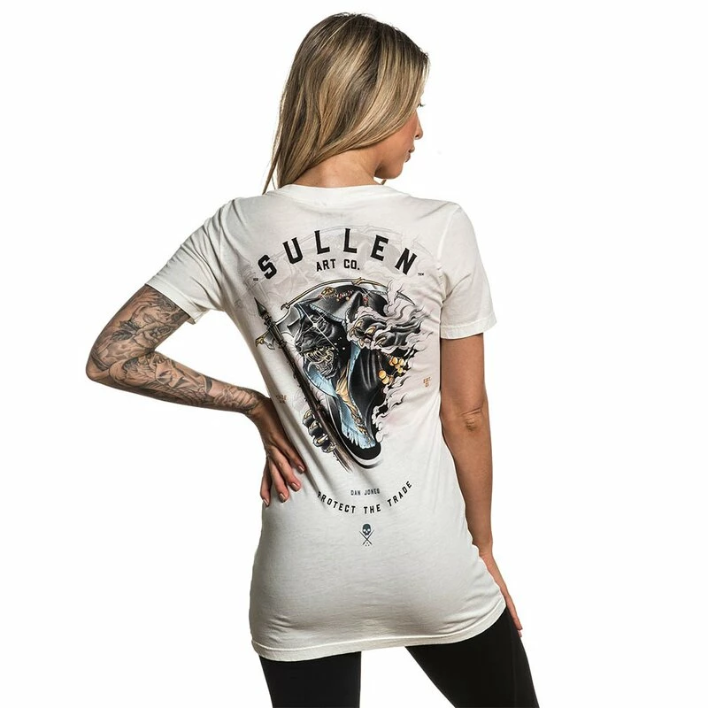 Sullen Clothing T-shirt Pour Femmes - Cat Reaper 3 Sullen Clothing T-shirt Pour Femmes - Cat Reaper