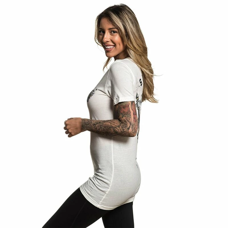 Sullen Clothing T-shirt Pour Femmes - Cat Reaper 6 Sullen Clothing T-shirt Pour Femmes - Cat Reaper – Image 4