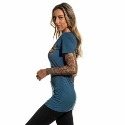 Sullen Clothing T-shirt Pour Femmes - Chambers -T-Shirts soldes sullen clothing t shirt pour femmes chambers3