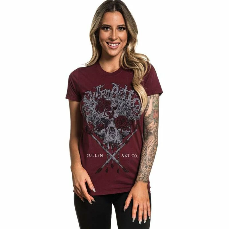 Sullen Clothing T-shirt Pour Femmes - Earth Badge 3 Sullen Clothing T-shirt Pour Femmes - Earth Badge