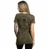 Sullen Clothing T-shirt Pour Femmes - Ever Badge Olive