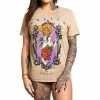 Sullen Clothing T-shirt Pour Femmes - Paiva Frame -T-Shirts soldes sullen clothing t shirt pour femmes paiva frame
