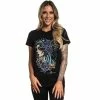 Sullen Clothing T-shirt Pour Femmes - Reader 2 Sullen Clothing T-shirt Pour Femmes - Reader -T-Shirts soldes sullen clothing t shirt pour femmes reader