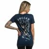 Sullen Clothing T-shirt Pour Femmes - Shadow Dragon -T-Shirts soldes sullen clothing t shirt pour femmes shadow dragon