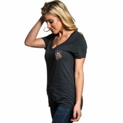 Sullen Clothing T-shirt Pour Femmes - Sparrose -T-Shirts soldes sullen clothing t shirt pour femmes sparrose3