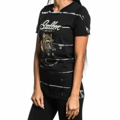 Sullen Clothing T-shirt Pour Femmes - Tiger Blade -T-Shirts soldes sullen clothing t shirt pour femmes tiger blade3