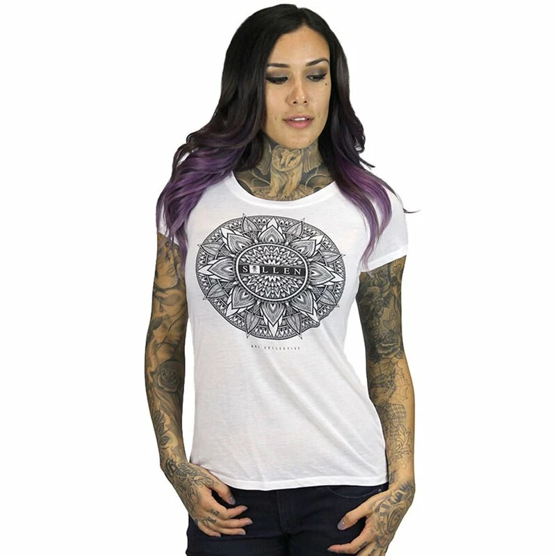 Sullen Clothing T-shirt à Dos Torsadé Pour Femmes - Solstice 3 Sullen Clothing T-shirt à Dos Torsadé Pour Femmes - Solstice