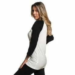 Sullen Clothing T-shirt Raglan à Manches 3/4 - Cholita -T-Shirts soldes sullen clothing t shirt raglan r manches 3 4 cholita3