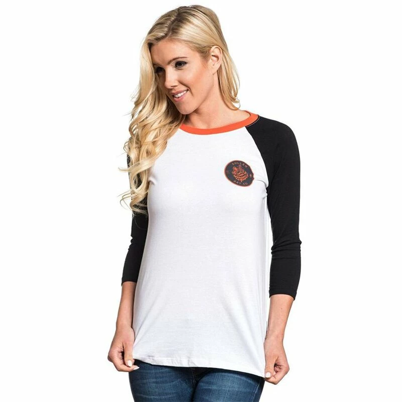 Sullen Clothing T-shirt Raglan à Manches 3/4 - Growler 3 Sullen Clothing T-shirt Raglan à Manches 3/4 - Growler