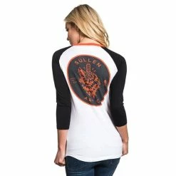 Sullen Clothing T-shirt Raglan à Manches 3/4 - Growler 7 Sullen Clothing T-shirt Raglan à Manches 3/4 - Growler -T-Shirts soldes sullen clothing t shirt raglan r manches 3 4 growler3