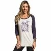 Sullen Clothing T-shirt Raglan à Manches 3/4 - Time Will Tell -T-Shirts soldes sullen clothing t shirt raglan r manches 3 4 time will tell