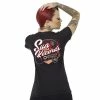 T-shirt Femme Steady Clothing - Night Hop -T-Shirts soldes t shirt femme steady clothing night hop