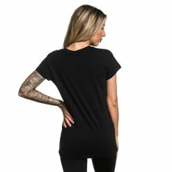 T-shirt Femme Sullen Clothing - Silver Chief -T-Shirts soldes t shirt femme sullen clothing silver chief4