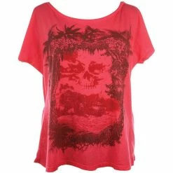 T-Shirt Fille Poing De Fer - Skull Island Slouch Tee -T-Shirts soldes t shirt fille poing de fer skull island slouch tee3