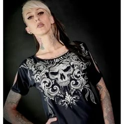 T-shirt Hyraw - Nightmare -T-Shirts soldes t shirt hyraw nightmare 12