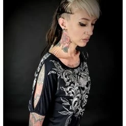 T-shirt Hyraw - Nightmare -T-Shirts soldes t shirt hyraw nightmare 13