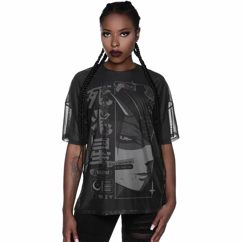 T-shirt Mesh Killstar - Deathstar 3 T-shirt Mesh Killstar - Deathstar