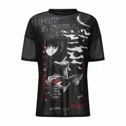 T-shirt Mesh Killstar - Spell -T-Shirts soldes t shirt mesh killstar spell2