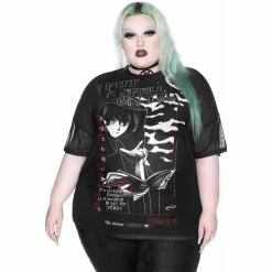 T-shirt Mesh Killstar - Spell -T-Shirts soldes t shirt mesh killstar spell3