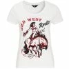 T-shirt Queen Kerosin - Far West -T-Shirts soldes t shirt queen kerosin far west