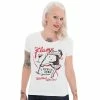 T-shirt Queen Kerosin - Flame Bar -T-Shirts soldes t shirt queen kerosin flame bar