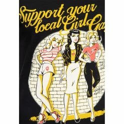 T-Shirt Queen Kerosin - Girl Gang Noir 8 T-Shirt Queen Kerosin - Girl Gang Noir -T-Shirts soldes t shirt queen kerosin girl gang noir3