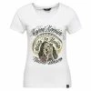 T-Shirt Queen Kerosin - Hasta La Muerte Blanc -T-Shirts soldes t shirt queen kerosin hasta la muerte blanc