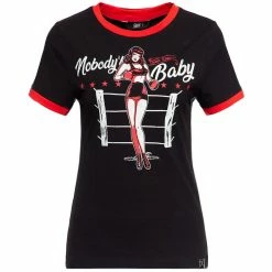 T-shirt Queen Kerosin - Nobody's Baby Noir