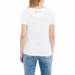 T-shirt Queen Kerosin - Racer Girls Blanc -T-Shirts soldes t shirt queen kerosin racer girls blanc3