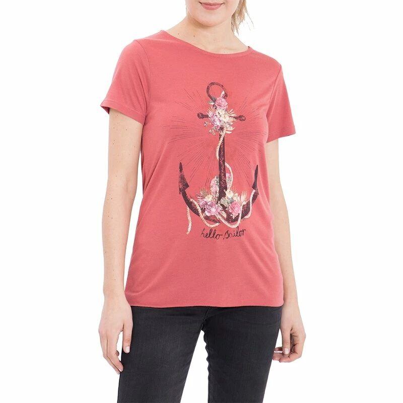 T-Shirt Queen Kerosin - Rouge Ancre 4 T-Shirt Queen Kerosin - Rouge Ancre – Image 2