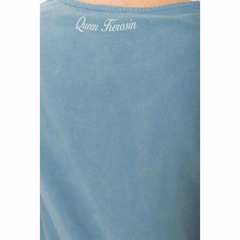 T-Shirt Queen Kerosin - Speed Angel Bleu 8 T-Shirt Queen Kerosin - Speed Angel Bleu – Image 6
