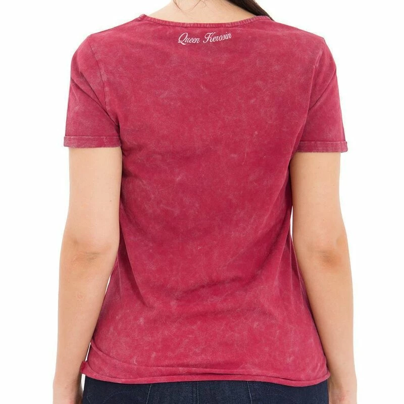 T-Shirt Queen Kerosin - Speed Angel Vin Rouge 4 T-Shirt Queen Kerosin - Speed Angel Vin Rouge – Image 2