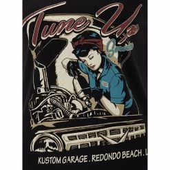 T-shirt Queen Kerosin - Tune Up -T-Shirts soldes t shirt queen kerosin tune up3
