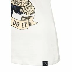 T-Shirt Queen Kerosin - We Can Do It Blanc -T-Shirts soldes t shirt queen kerosin we can do it blanc4