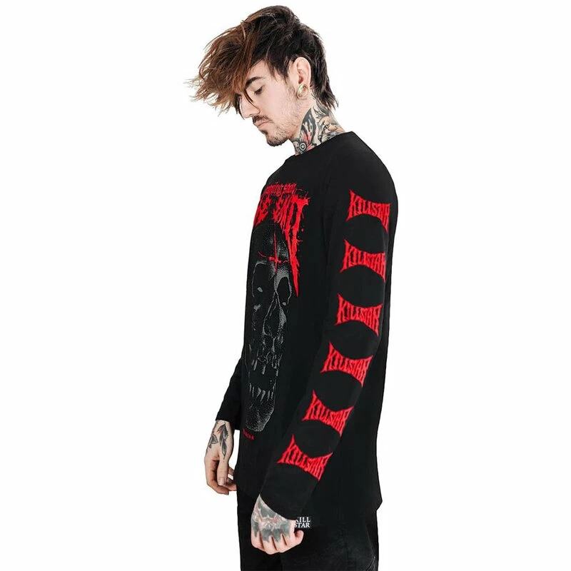 T-shirt à Manches Longues Killstar - Bientôt Disponible 4 T-shirt à Manches Longues Killstar - Bientôt Disponible – Image 2