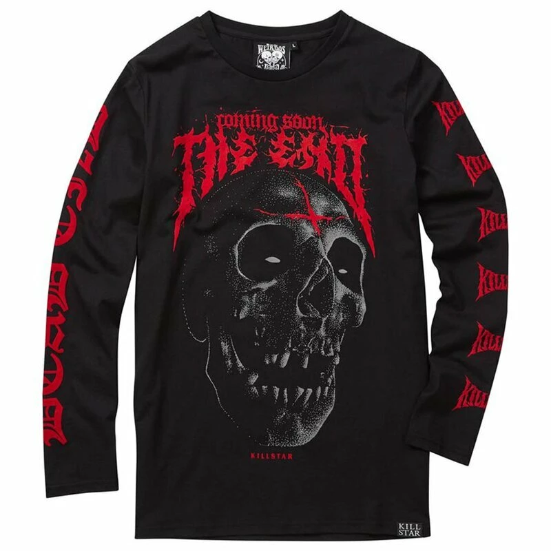 T-shirt à Manches Longues Killstar - Bientôt Disponible 6 T-shirt à Manches Longues Killstar - Bientôt Disponible – Image 4