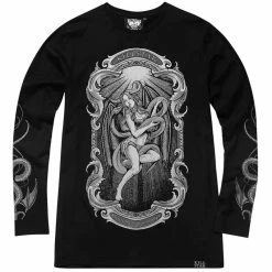T-shirt à Manches Longues Killstar - Déesse -T-Shirts soldes t shirt r manches longues killstar deesse4