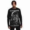 T-shirt à Manches Longues Killstar - Firebreather 2 T-shirt à Manches Longues Killstar - Firebreather -T-Shirts soldes t shirt r manches longues killstar firebreather
