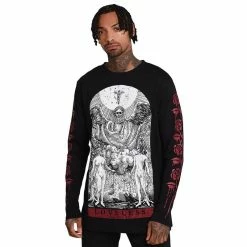 T-shirt à Manches Longues Killstar - Loveless 8 T-shirt à Manches Longues Killstar - Loveless -T-Shirts soldes t shirt r manches longues killstar loveless2