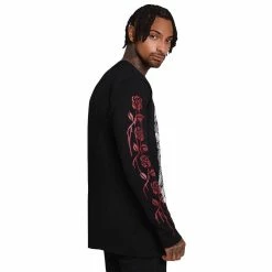 T-shirt à Manches Longues Killstar - Loveless 9 T-shirt à Manches Longues Killstar - Loveless -T-Shirts soldes t shirt r manches longues killstar loveless3