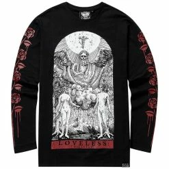 T-shirt à Manches Longues Killstar - Loveless 11 T-shirt à Manches Longues Killstar - Loveless -T-Shirts soldes t shirt r manches longues killstar loveless5