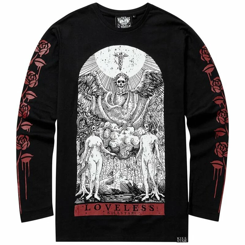T-shirt à Manches Longues Killstar - Loveless 7 T-shirt à Manches Longues Killstar - Loveless – Image 5