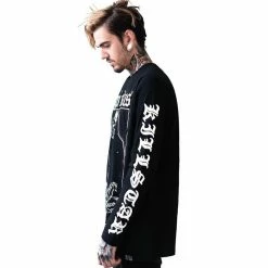 T-Shirt à Manches Longues Killstar - Spiritus -T-Shirts soldes t shirt r manches longues killstar spiritus3